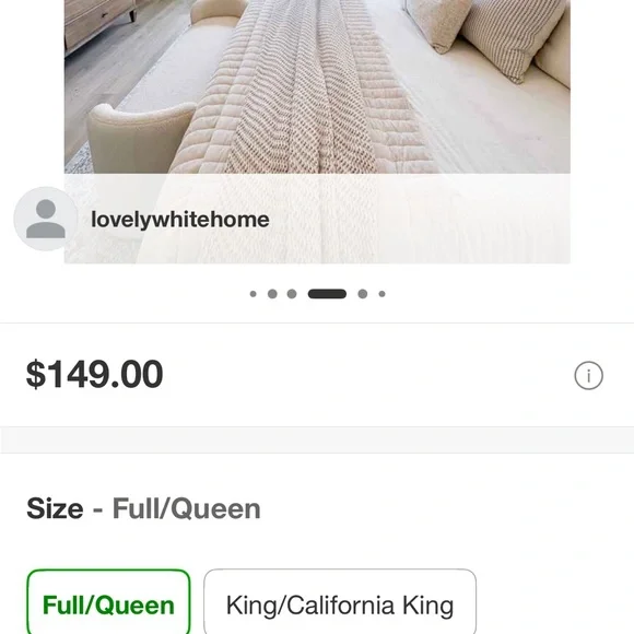 Elegant Cream Bedding Set - Picture 6 of 12